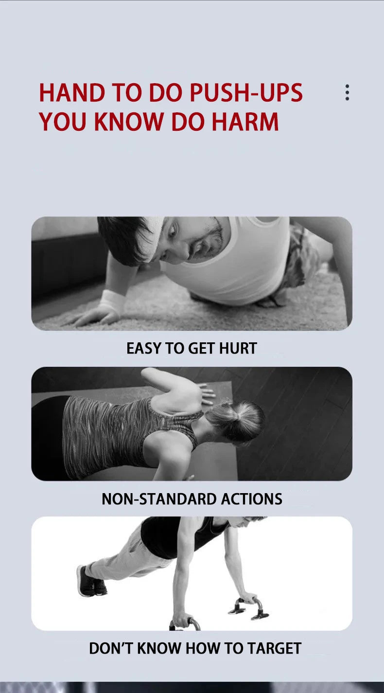 Push-up-Board-Set – Tragbare, multifunktionale Liegestütz-Stangen, klappbares Fitnessgerät für Brust-, Bauch-, Arm- und Rückentraining