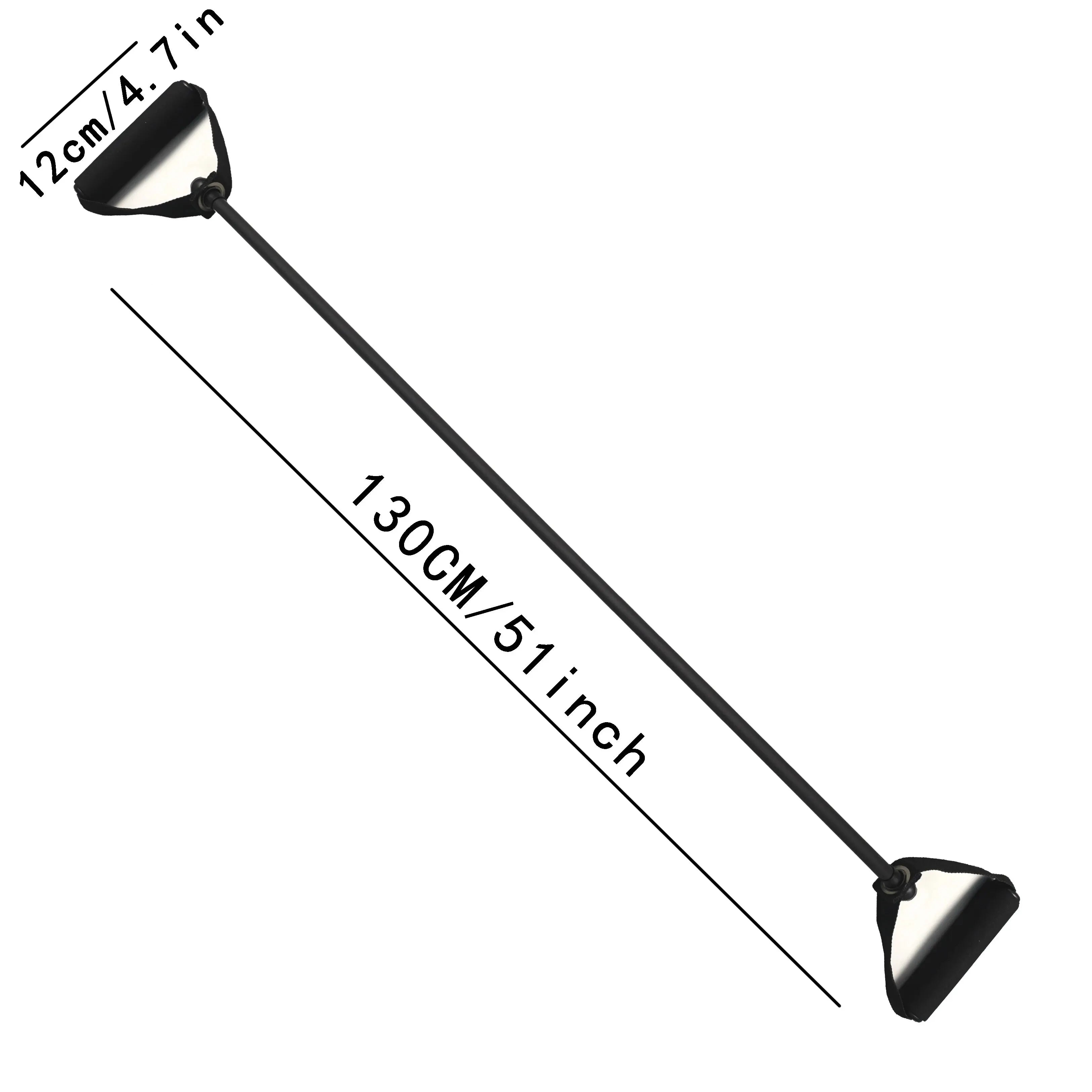 Widerstandsbänder mit Griffen – Fitnessbänder, Trainingsbänder mit Griffen für Männer und Frauen, Krafttraining-Equipment für zu Hause