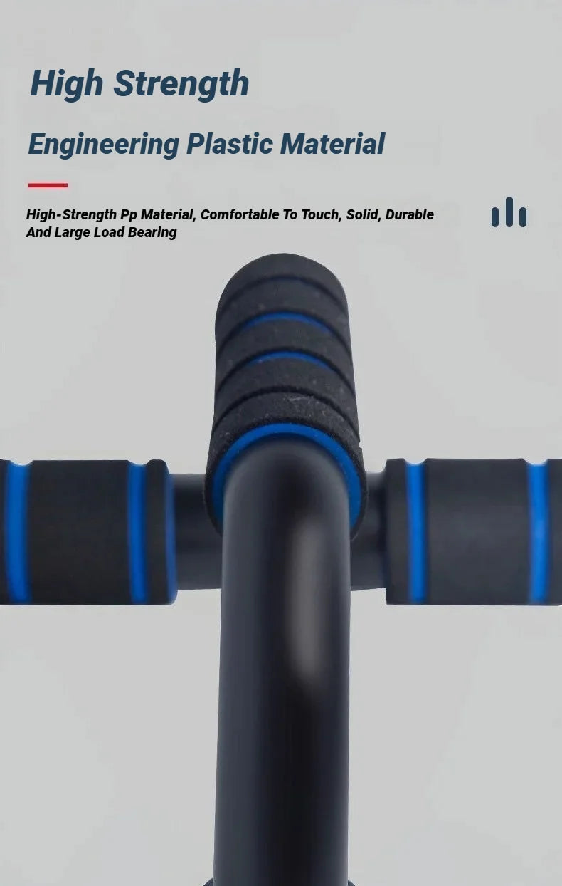 Rutschfeste H-förmige Push-up-Stangen – Heim-Fitness-Power-Rack-Griffe für Liegestütze, Arm- und Brustmuskeltraining